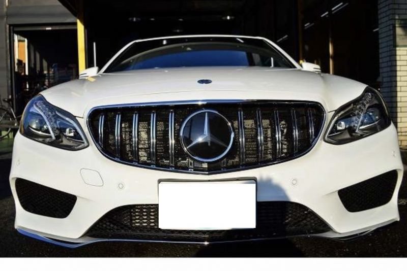 画像1: ◆メルセデス・ベンツ C238 2017〜Eクラスクーペ / カブリオレ用 AMG GTRパナメリカーナグリル/クロームラジエターグリル/センターグリル/GTグリル /E200/E250/E300/E43/E450/E63 (1)