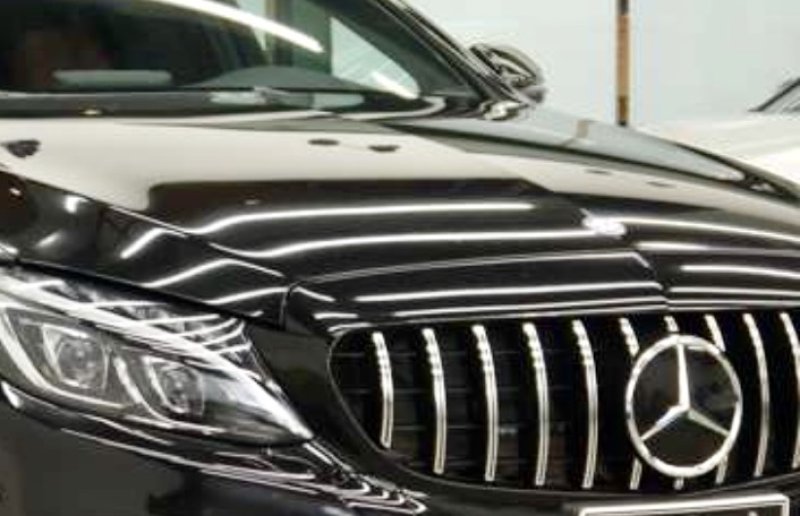 画像1: ◆メルセデス・ベンツ W204/S204/C204 2007〜2014 Cクラス用AMG GTRタイプパナメリカーナクロームラジエターグリル/センターグリル/GTグリル /C200/C250/C350/C63 (1)