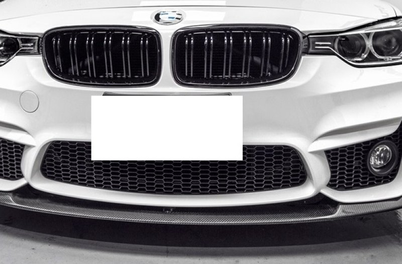 画像2: ◆BMW F30/ F31 3シリ用 Mパフォーマンス ブラックキドニーグリル/シャインブラック/グロスブラック/艶黒/ブラックグリル/センターグリル/320/323/328/335/340/M3ルック (2)