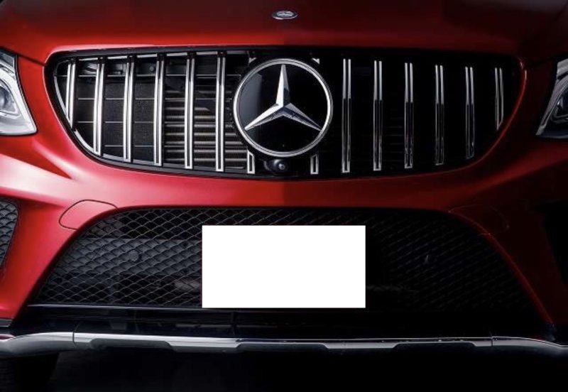 画像1: ◆メルセデス・ベンツW253/C253 GLC/GLC クーペ用AMG GTRタイプクロームパナメリカーナグリル/ラジエターグリル/センターグリル/GTグリル /GLC200/GLC250/GLC43/GLC63 (1)