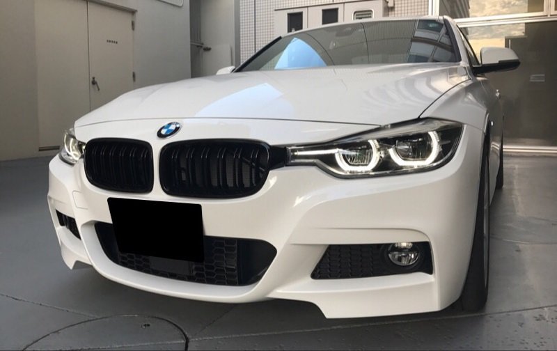 画像3: ◆BMW F30/ F31 3シリ用 Mパフォーマンス ブラックキドニーグリル/シャインブラック/グロスブラック/艶黒/ブラックグリル/センターグリル/320/323/328/335/340/M3ルック (3)