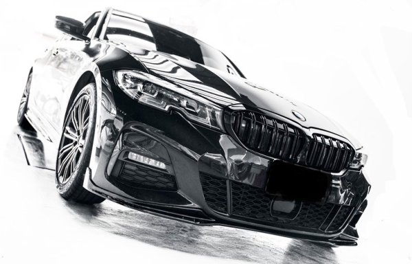 画像10: ◆BMW G20 G21 3シリーズ 2019〜用 Mルック艶黒ブラックキドニーグリルセット/センターグリル/ラジエターグリル/PERFORMANCE/CROSS CARBON/クロスカーボン/エムルック/M3/M4/M2/M5 (10)
