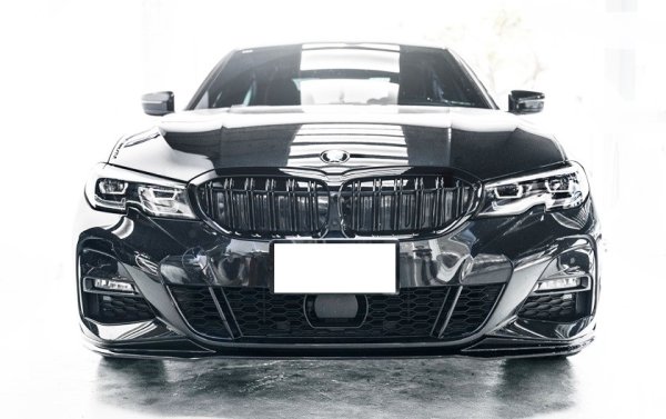 画像7: ◆BMW G20 G21 3シリーズ 2019〜用 Mルック艶黒ブラックキドニーグリルセット/センターグリル/ラジエターグリル/PERFORMANCE/CROSS CARBON/クロスカーボン/エムルック/M3/M4/M2/M5 (7)