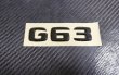 画像3: ◆ブラッククローム G63 AMG エンブレム W463 W464 G500 G550 G350 G55 黒メッキ AMGグレード バッチ (3)