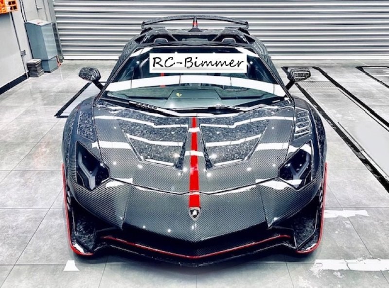 画像1: 希少品◆ランボルギーニ アヴェンタドール LP700/ LP720/ LP750 SVJ-Ex ワイドボディキット コンバージョンキット/鍛造カーボン ドライカーボン /スーパーヴェローチェ・イオタ (1)