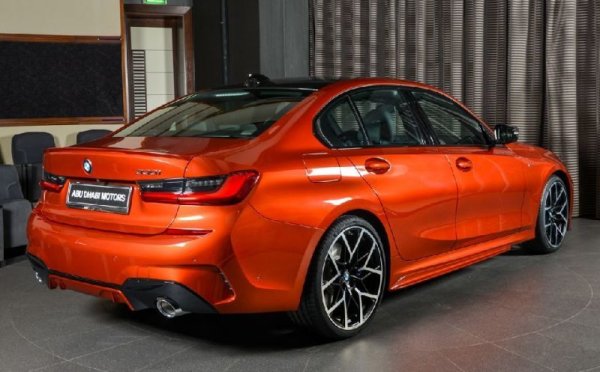 画像6: BMW G20 G21 3シリーズ 2019〜用Mパフォーマンスタイプ 艶黒ブラックサイドスカート 左右セット サイドステップ PERFORMANCE CROSS CARBON クロスカーボン 320 330 340 335 (6)