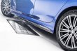 画像2: BMW G20 G21 3シリーズ 2019〜用Mパフォーマンスタイプ 艶黒ブラックサイドスカート 左右セット サイドステップ PERFORMANCE CROSS CARBON クロスカーボン 320 330 340 335 (2)