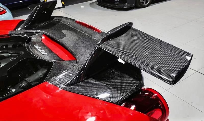 画像12: ◆フェラーリ 488 GTB/GTS スパイダー用 MANSOスタイルカーボンリアパフォーマンスウイング/リアフェイスキット同時販売/リアスポイラー/人気商品//マン ソリー/48S-830-361/SIRA CUSA (12)