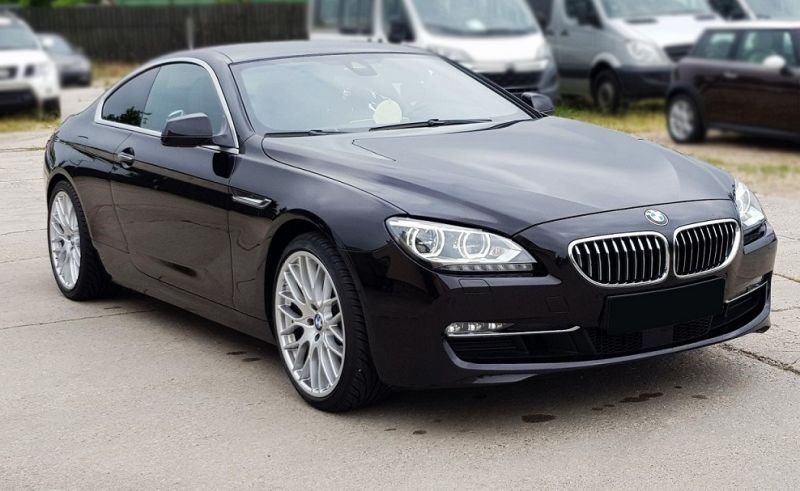 画像1: ◆BMW F06 F12 F13 ノーマルモデル用 フロントカーボンリップスポイラー/アンダーリップ/フロントスポイラー/ハイライン/640/650/クロスカーボン (1)