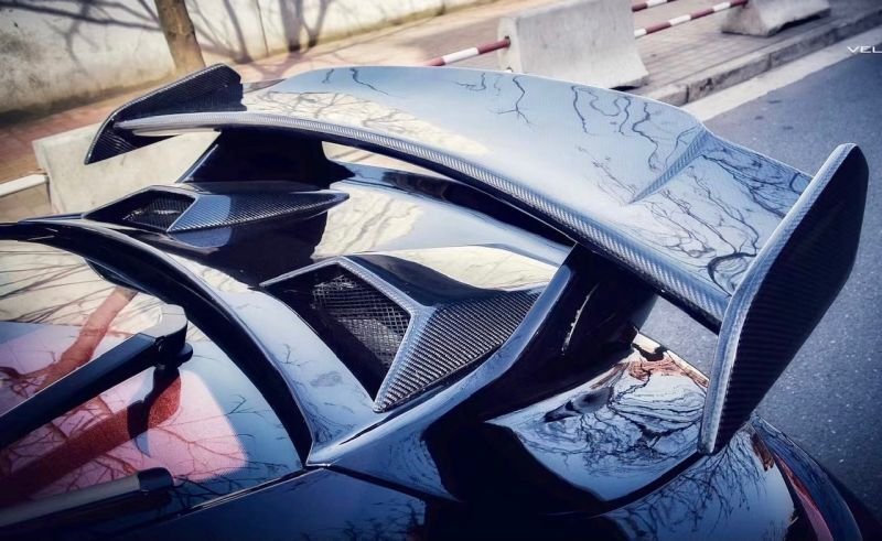 画像1: ◆ポルシェ 991.2 後期カレラ用 GT3 4.0タイプ リアウイング/C2S/GTS/GT3/FRP/ハーフカーボン/LCI/マイナ/PORSCHE/GTウイング/RSスポイラー (1)