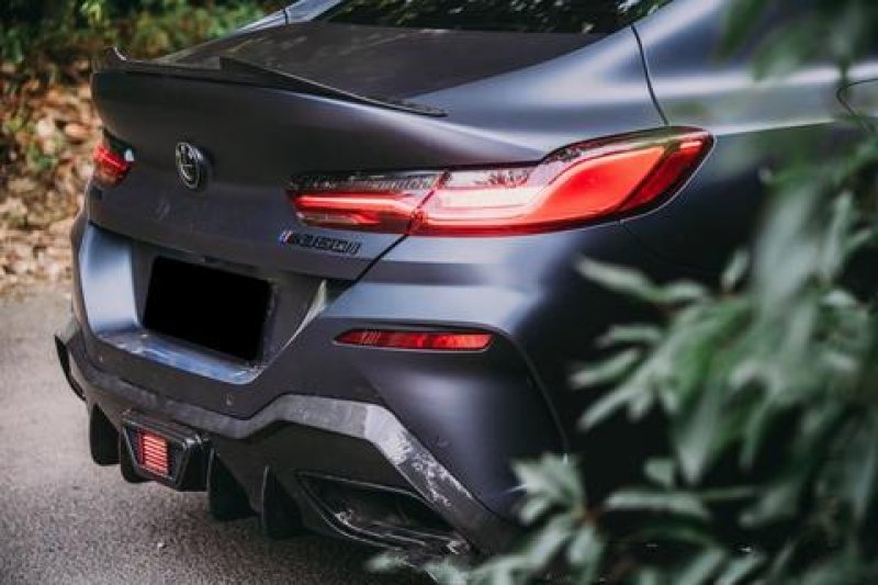 画像1: ドライカーボン◆BMW  G16 8シリーズグランクーペ Mスポ用 ACS カーボンディフューザー/ディフェーザー/リアスポイラー/メルセデス/シュニ/本物カーボン (1)