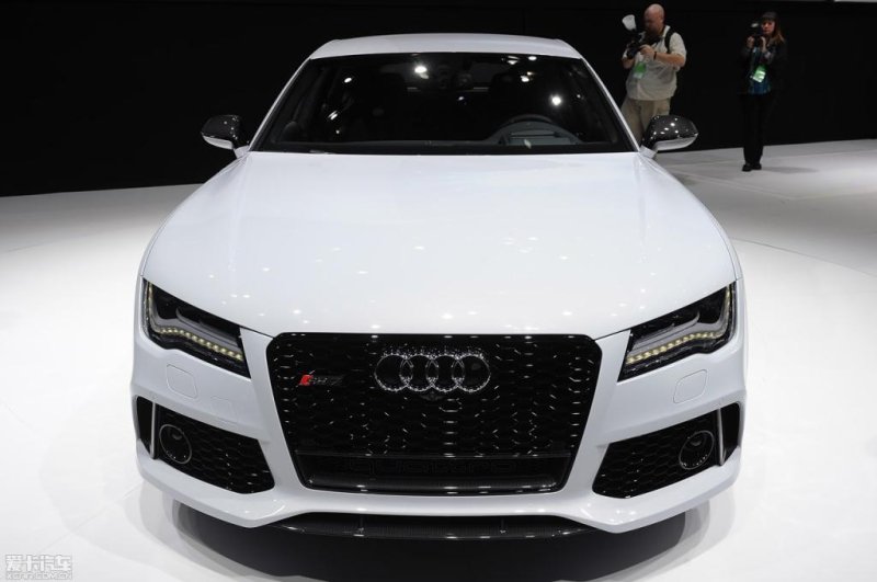 画像1: 改良版◆アウディ 4G A7/S7 前期用 RS7タイプ ブラックハニカムグリル/AUDI/センターグリル/ラジエターグリル/RSグリル/2種類選択可能 (1)