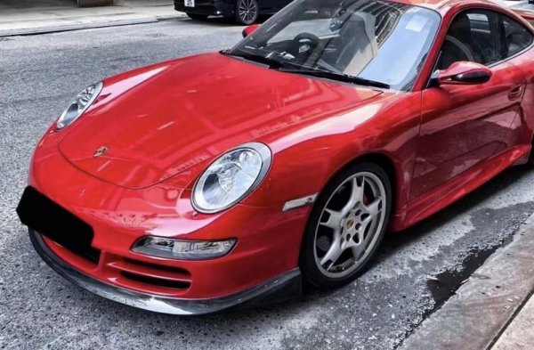 画像6: 人気商品◆ポルシェ 911/997 04-08年モデル用TechAタイプ フロントカーボンリップスポイラー/カーボンスポイラー/フロントディフューザー/テック/アート/カレラ/前期用/ (6)