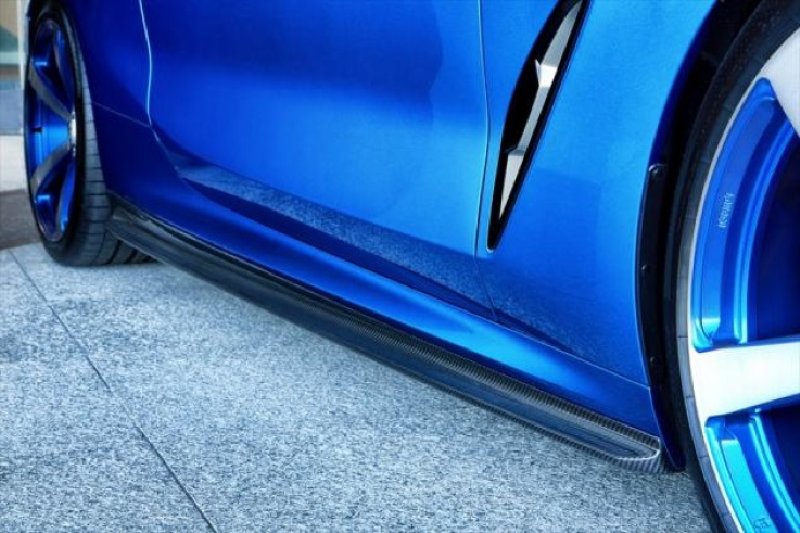画像1: ドライカーボン◆BMW G14 G15 8シリーズMスポ / F91 F92M8用 3DDタイプ カーボンサイドスカートセット/サイドステップ/エクステンション/GC/DRYCARBON/840/850/クーペ/グランクーペ/クロスカーボン/Dデザイン (1)