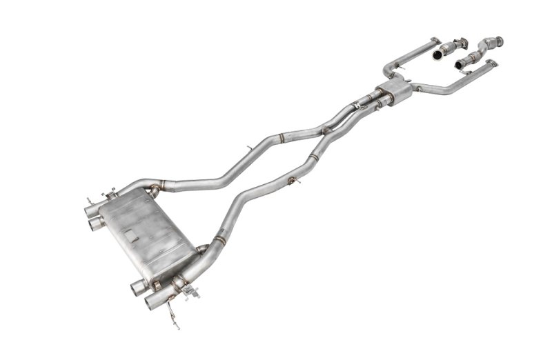 画像1: 等長フロントパイプ仕様◆イノテック iPE BMW 2021~ G80 M3 /G82 M4用ステンレス製可変バルブマフラーフルシステム/センターパイプ/キャタライザー/純正スイッチ流用可能 (1)