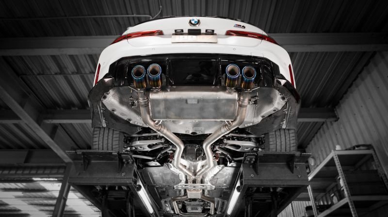 画像1: ◆イノテック iPE BMW 2021~ G80 M3 /G82 M4用ステンレス製可変バルブマフラーフルシステム/センターパイプ/キャタライザー/純正スイッチ流用可能 (1)