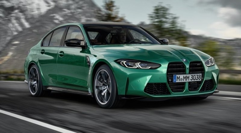 画像1: ドライカーボン◆BMW G80M3 セダン Mカーボンエクステリア Fバンパーカーボンスプリッターセット/カナード/カーボンスポイラー/ディフューザー/クロスカーボン (1)