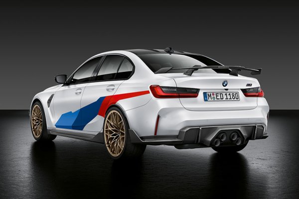 画像10: ドライカーボン◆BMW G80M3 G82M4 G83M4 PER Mパフォーマンスタイプ カーボンディフューザーセット/カナード/カーボンスポイラー/クロスカーボン (10)