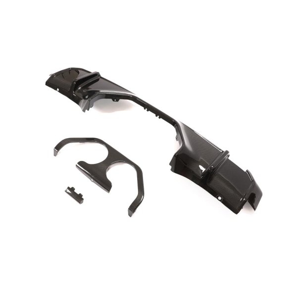 画像7: ドライカーボン◆BMW G80M3 G82M4 G83M4 PER Mパフォーマンスタイプ カーボンディフューザーセット/カナード/カーボンスポイラー/クロスカーボン (7)