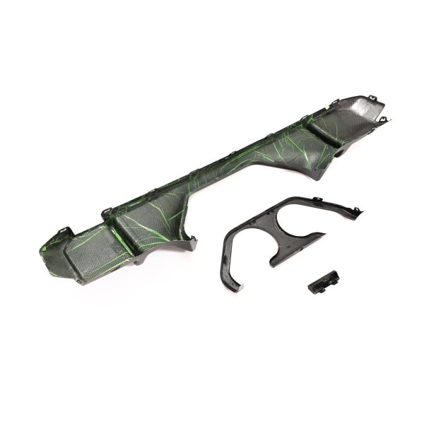 画像8: ドライカーボン◆BMW G80M3 G82M4 G83M4 PER Mパフォーマンスタイプ カーボンディフューザーセット/カナード/カーボンスポイラー/クロスカーボン (8)