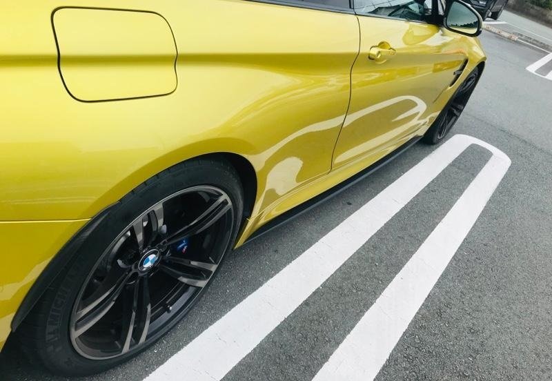 画像1: ◆BMW F06 グランクーペ Mスポ M6用 パフォーマンスタイプカーボンサイドスカート/サイドステップ/カーボンサイドシル/スカットル/BMW PERFORMANCE/640/650 (1)