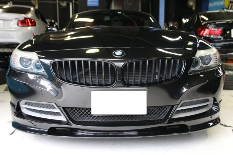 画像1: ◆BMW E89 Z4 09-13 ハイライン用綾織カーボン製 3dタイプフロントスポイラー/カーボンリップ/アンダーリップ/カーボンエアロ/カーボンウイング/ (1)