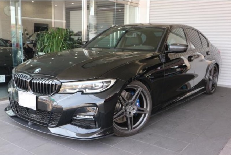 画像1: CCR◆BMW G20 G21 3シリーズ 2019〜用 ACSタイプ 艶黒スポイラー3点セット フロントリップ アンダーリップ/スプリッター ピアノブラック/エアロ 320 330 340 335 (1)