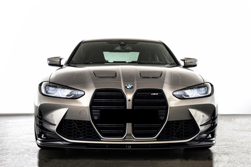 画像1: ドライカーボン◆BMW G80M3 G82M4 G83M4 ACSタイプ フロントカーボンスポイラー/アンダーリップ/カーボンスポイラー/エアロ/フロントリップ/CCR (1)