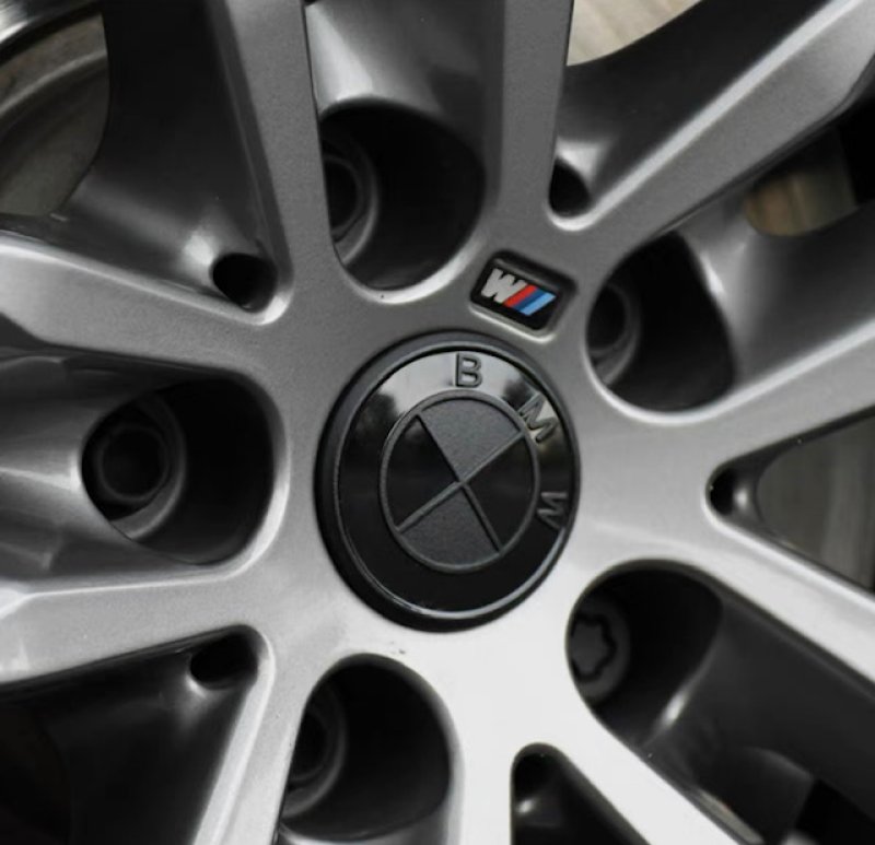 画像4: ブラックシャドー◆BMW 汎用艶消しブラック私用前後バッチセット/エンブレム/G20/G30/G16/G14/G22/G31/320/340/318/520/523/550/M5/M3/M4/840/850/420/440/X3/X4/X5 (4)
