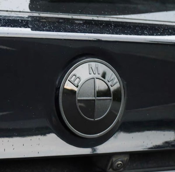 画像2: ブラックシャドー◆BMW 汎用艶消しブラック仕様 前後バッチセット/エンブレム/G20/G30/G16/G14/G22/G31/320/340/318/520/523/550/M5/M3/M4/840/850/420/440/X3/X4/X5 (2)