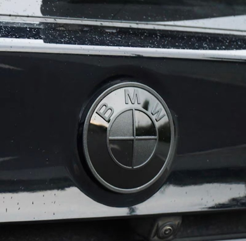 画像2: ブラックシャドー◆BMW 汎用艶消しブラック私用前後バッチセット/エンブレム/G20/G30/G16/G14/G22/G31/320/340/318/520/523/550/M5/M3/M4/840/850/420/440/X3/X4/X5 (2)