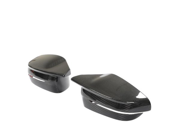 画像3: ドライカーボン◆BMW G80M3 G82M4 G83M4 用カーボンミラーカバーセット/LHD/左ハンドル/貼り付けタイプ/DRYCARBON/エアロ/スプリッター/クロスカーボン (3)