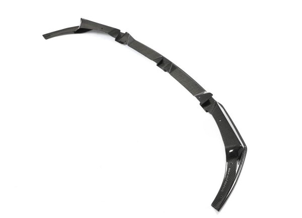 画像5: ◆BMW F97 X3M / F98 X4M用 スポーツタイプ フロントカーボンリップスポイラー/アンダーリップ/カーボンスポイラー/フロントリップ/綾織カーボン/パフォーマンス (5)