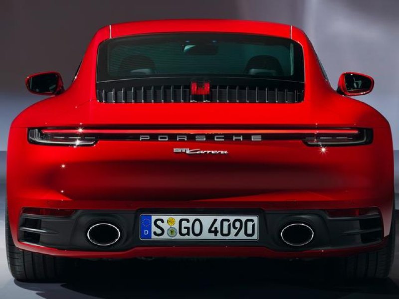画像1: ドライカーボン◆ポルシェ 992 カレラ/S/4/4S/タルガ用 スポーツタイプ カーボンディフューザー/ディフェーザー/リアウイング/アンダーリップ/PORSCHE/綾織/DRYCARBON (1)