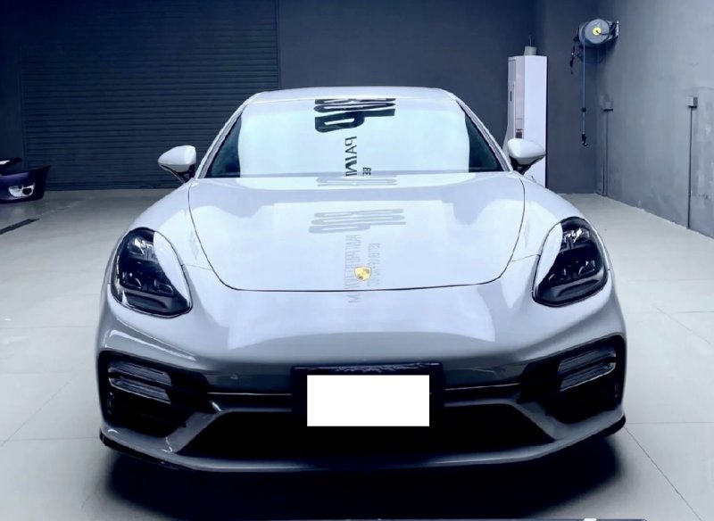 画像1: ◆971 ポルシェ パナメーラ 17年~用 2022ターボS仕様フロントバンパーフルセット/フロントリップ/デイライト/TURBOS/ターボルック/4S/GTS/PORSCHE/PANAMERA (1)