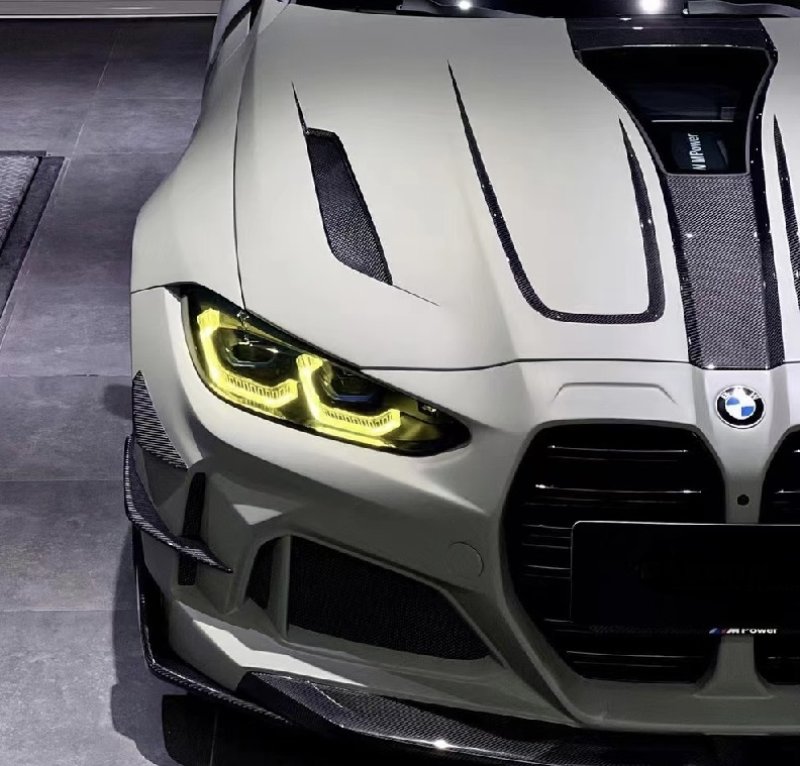 画像1: By Humans◆ワイドキット◆BMW G80M3 G82M4 G83M4用 カーボンフロントワイドフェンダーキット/ホイールガード/ワイドボデ/エアロ/綾織カーボン/軽量/ヒューマンズ (1)