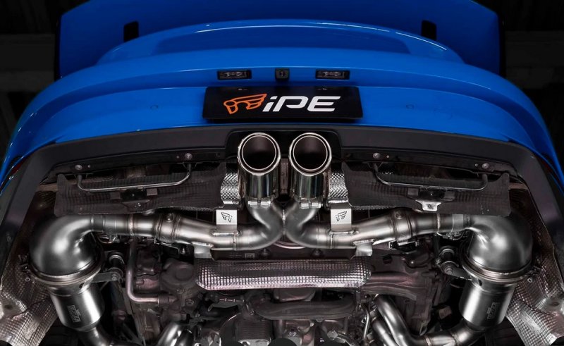 画像1: F1サウンド◆イノテック iPE ポルシェ 911/ 992 GT3用可変バルブ付き ステンレスマフラーセット/SSステンレス/Tiチタンタイプ受注可能/INNOTECH/GTS/キャタライザー (1)