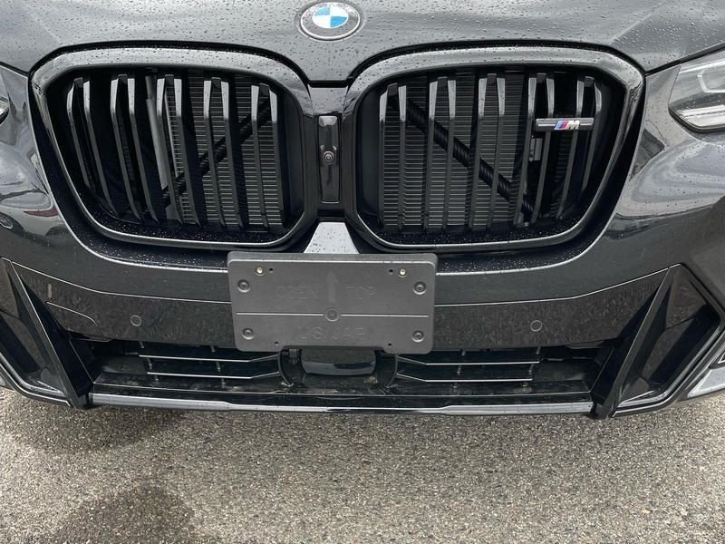 画像1: ◆BMW G01 X3/G02 X4 2021y〜後期 LCI用 Mパフォーマンスタイプブラックキドニーグリルセット/センターグリル/ラジエターグリル/PERFORMANCE/CROSS CARBON/クロスカーボン/Mルック/艶黒/X4M/X3M (1)