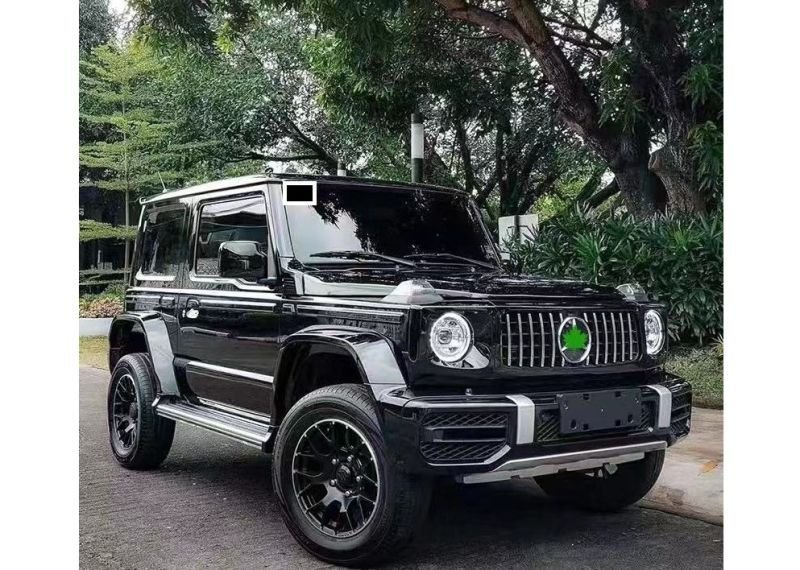 画像1: SUZUKI◆スズキ ジムニーシエラ用 ベンツ G63スタイル ワイドボディキットフルセット/W463/W464/AMG/メルセデス/定価108万円/JIMNY/G62 (1)