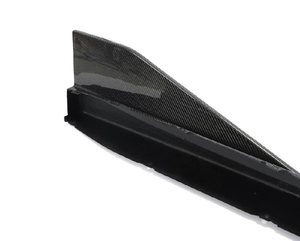 画像7: ◆BMW G82M4 G83M4 PER パフォーマンスタイプ カーボンサイドスカートセット/アンダーリップ/カーボンスポイラー/サイドステップ/空力効果/クロスカーボン (7)