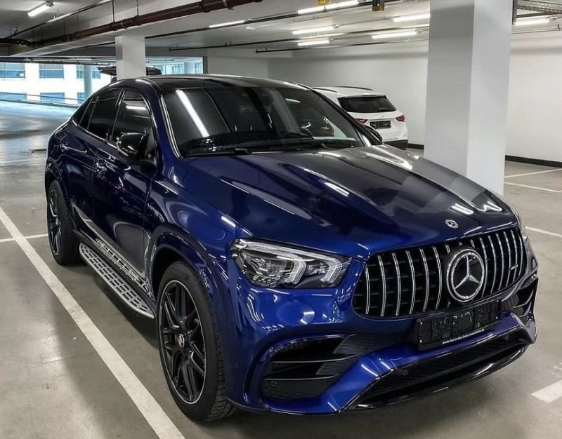 画像1: ◆ベンツ C167 後期 GLEクーペ用 GLE63AMG ウレタン製フロントバンパーエアロセット/PP/フロントのみ/パナメリカーナグリルグリル付き/GLE450/GLE400/GLE300/GLE53/ (1)