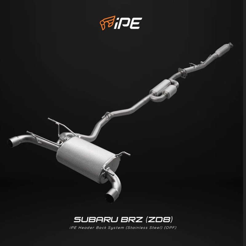 画像1: ◆イノテック iPE ZD8 2.4L BRZ 用ステンレス製可変バルブマフラーフルシステム/センターパイプ/キャタライザー/フロントパイプ/OBD/SUBARU/モジュール/スバル (1)
