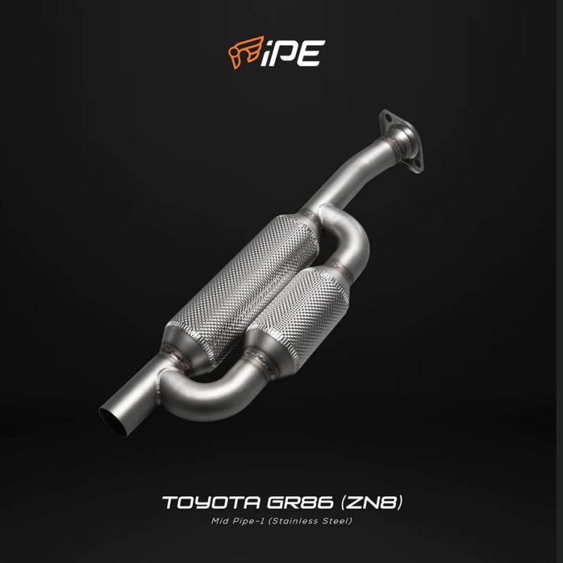画像3: ◆イノテック iPE ZD8 2.4L BRZ 用ステンレス製可変バルブマフラーフルシステム/センターパイプ/キャタライザー/フロントパイプ/OBD/SUBARU/モジュール/スバル (3)