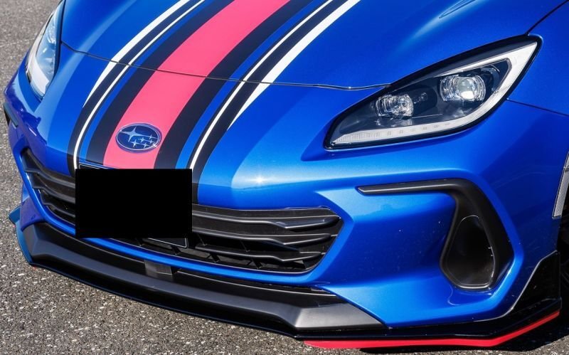 画像1: 2022年〜◆トヨタ GR86/スバル BRZ用 STiタイプフロントカーボンスポイラー/カーボンリップ/アンダーリップ/GT86/ (1)