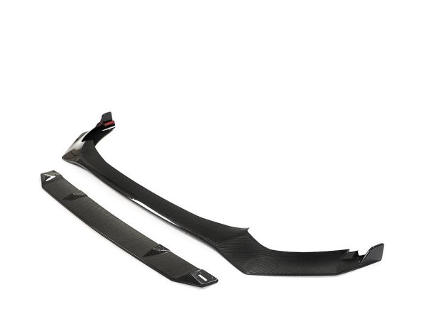 画像2: クロスカーボン◆2022年〜トヨタ GR86/スバル BRZ用 ED1タイプ フロントカーボンスポイラー/カーボンリップ/アンダーリップ/GT86/ (2)