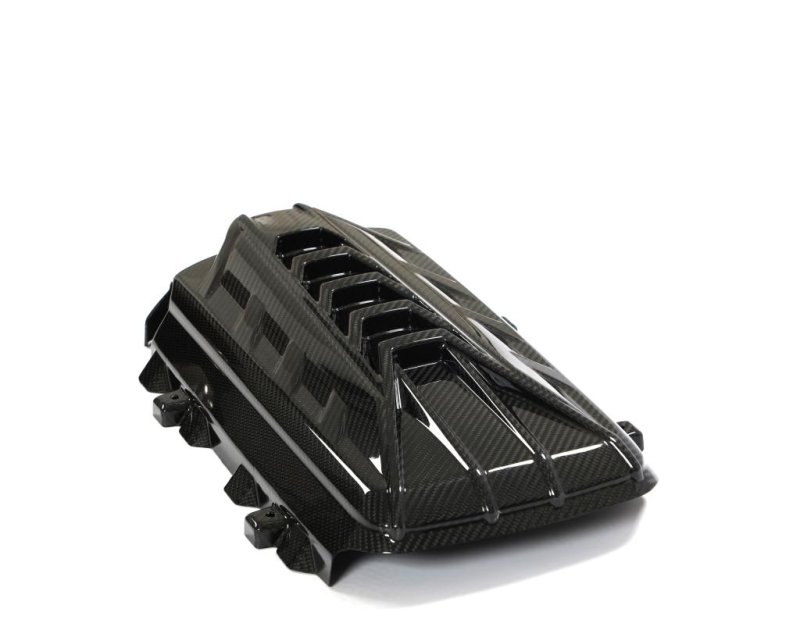 画像3: ドライカーボン◆シボレー C8 コルベット 6Lエンジン用本物カーボンエンジンカバー/CORVETTE/綾織カーボン/DRYCARBON/2021y〜 (3)