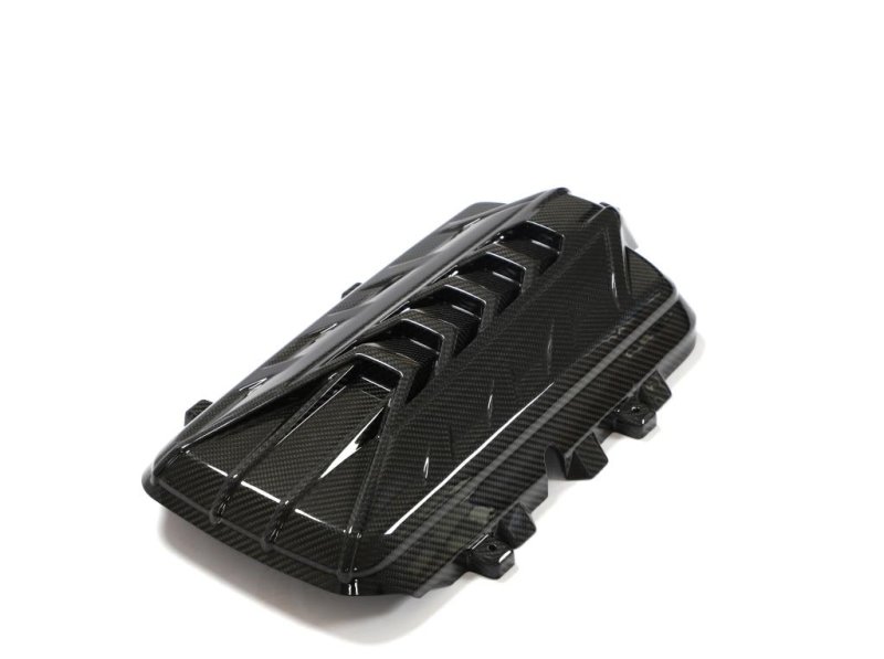 画像7: ドライカーボン◆シボレー C8 コルベット 6Lエンジン用本物カーボンエンジンカバー/CORVETTE/綾織カーボン/DRYCARBON/2021y〜 (7)
