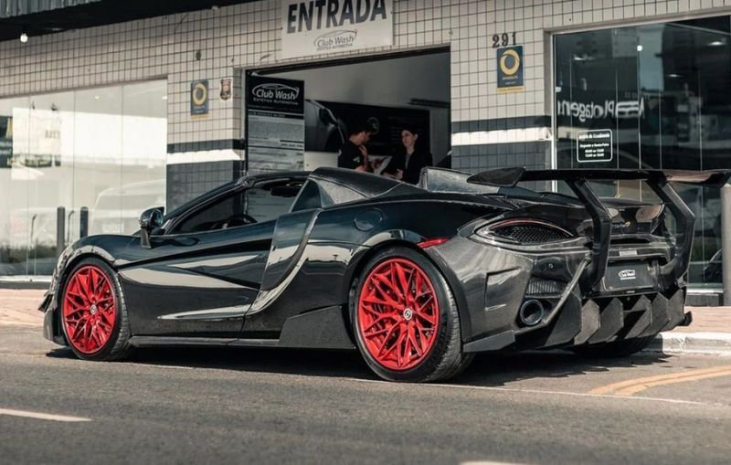 画像1: ◆イノテック iPE マクラーレン 540C 570S 570GT クーペ/スパイダー用 チタン製 ハイパフォーマンスマフラーフルシステム/F1キャタライザー/フロントパイプ/ (1)