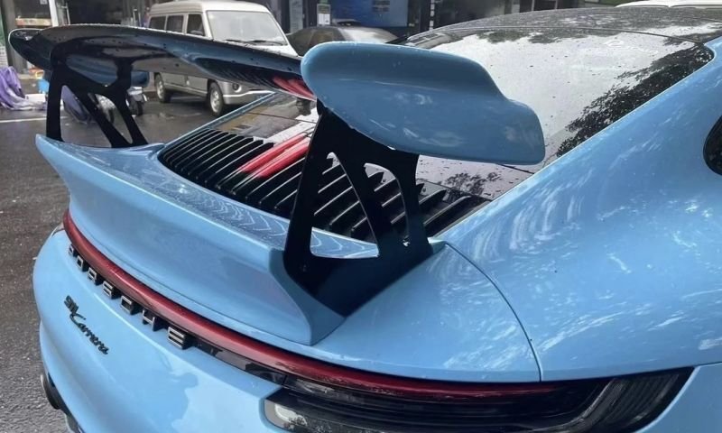 画像1: ドライカーボン◆ポルシェ 992 カレラ用 DMc タイプカーボンリアウイング/リアスポイラー/GTウイング/2段式/911/PORSCHE (1)