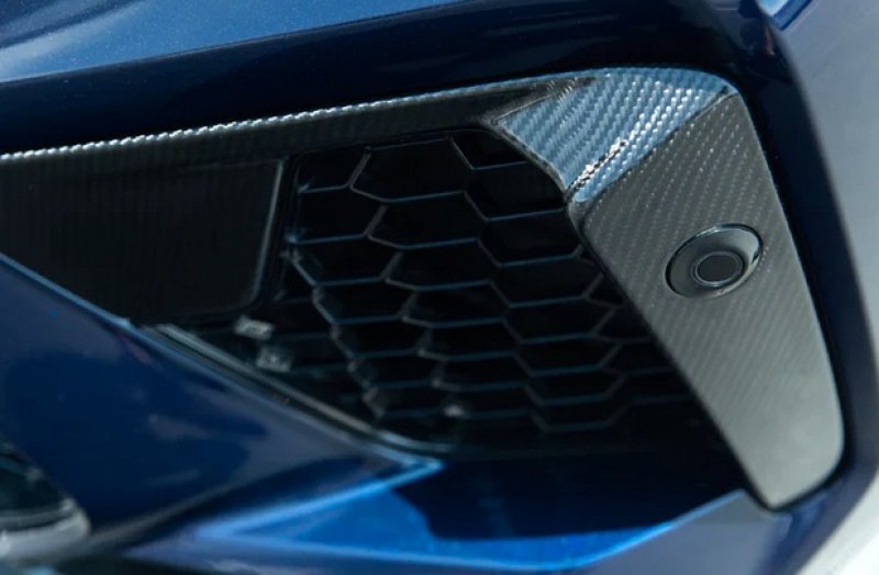 画像1: ドライカーボン◆BMW F95 X5M 用バンパー用カーボンカナードセット/PTS対応/スプリッター/ヴェント/DRYCARBON/X5/綾織/CROSSCARBON (1)